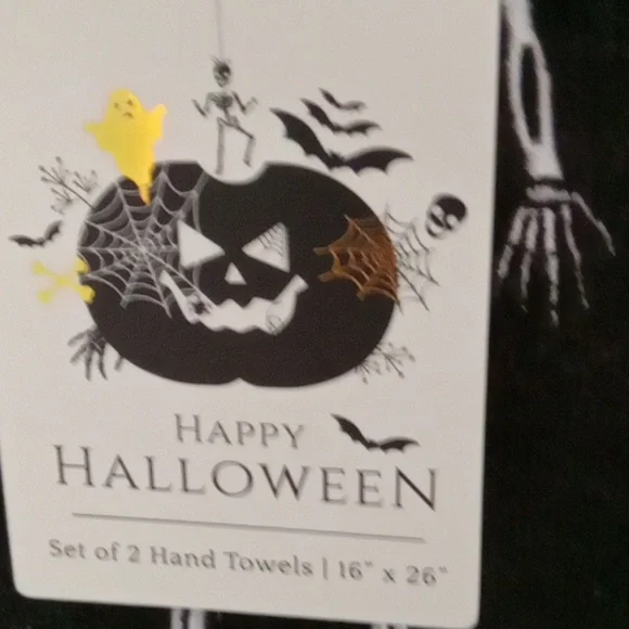 Halloween Hand Towel set - Picture 3 of 5